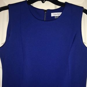 Calvin Klein Scuba Sleeveless dress